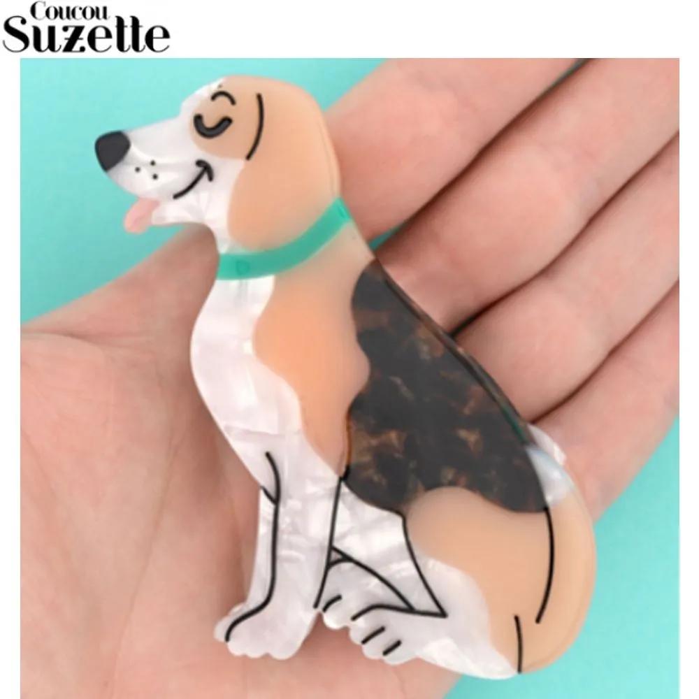COUCOU SUZETTE puppy hairpin hair clip claw clip Beagle