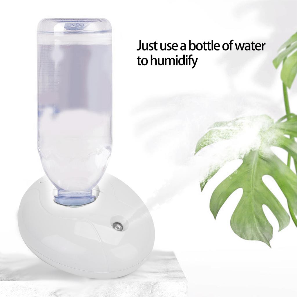 Portable Humidifier USB Plug Noiseless Water Bottle Humidifier for Bedroom Office