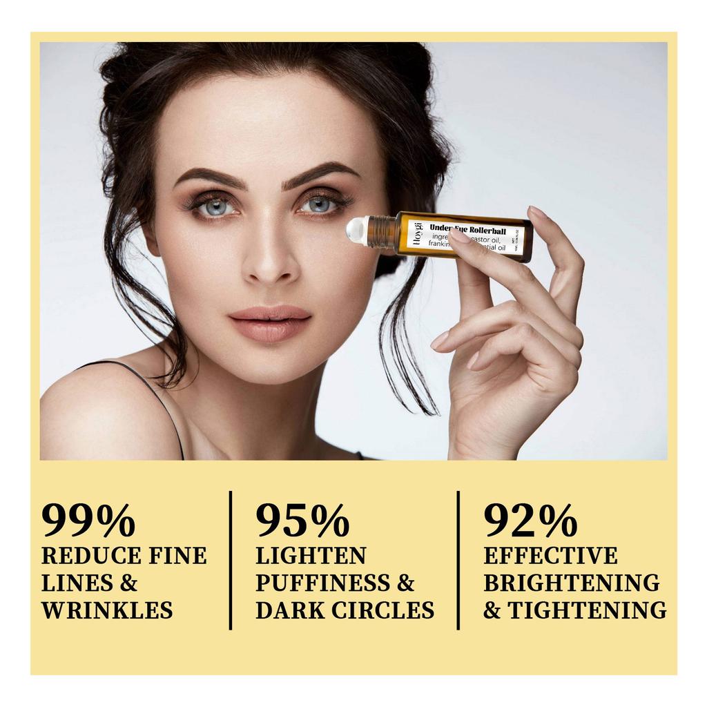 Time Eraser Oil, Time Eraser RollOn Castor Oil, Eye RollOn Oil, Eye Area Oil, Reduce Puffy Eye Bags (1 Pc),8ML
