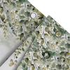 Charming Green Leaves and Butterflies Shower Curtain for Bathroom Decor Eco Friendly Waterproof Fabric with Hooks Enhances