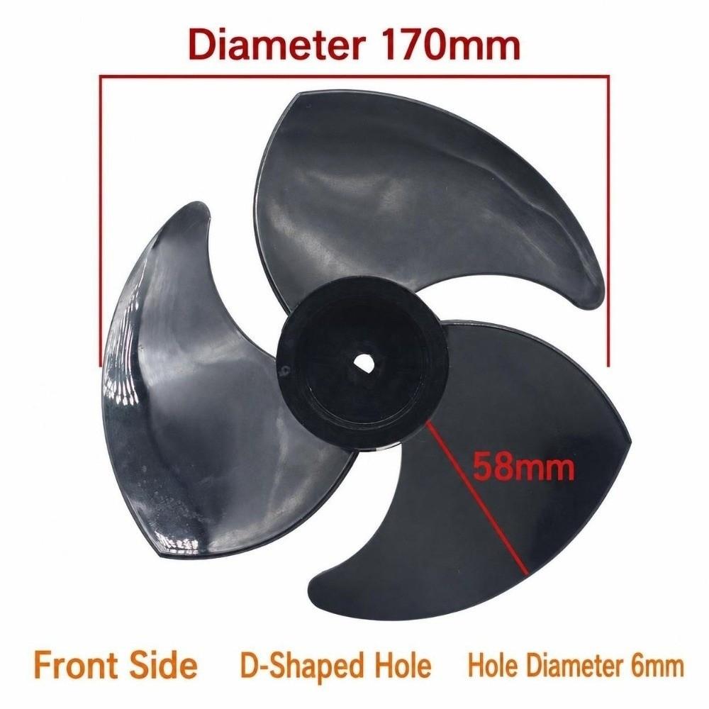 Strong Replacement Fan Blade Blade Design Air Circulator Blade for Midea GAF20CA FGA20VB