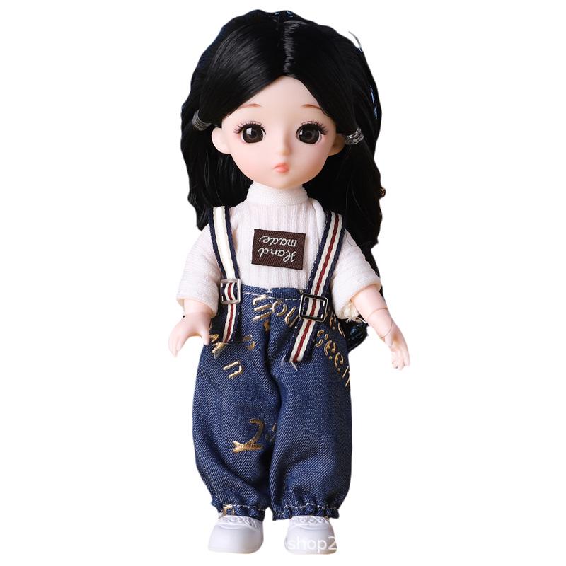 

Очаровательная фарфоровая BJD кукла 17 см: Игрушка-наряд принцессы - Идеальный подарок на день рождения Outfit Only [Doll Not Included]