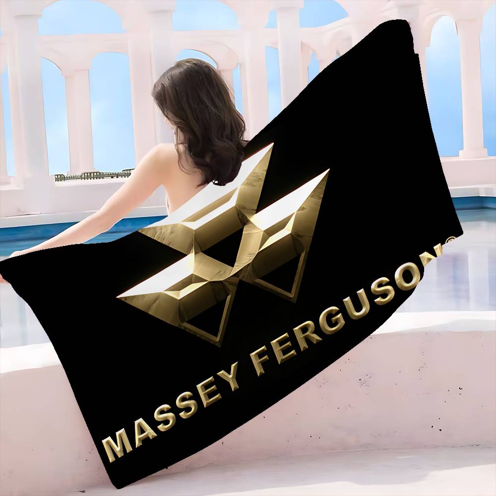 

Masseys F-Fergusons Tractor Beach Towel Colorful Bath Towels Microfiber Quick Dry Sand Free Beach Yoga Spa Gym Pool W30*H60(CM)