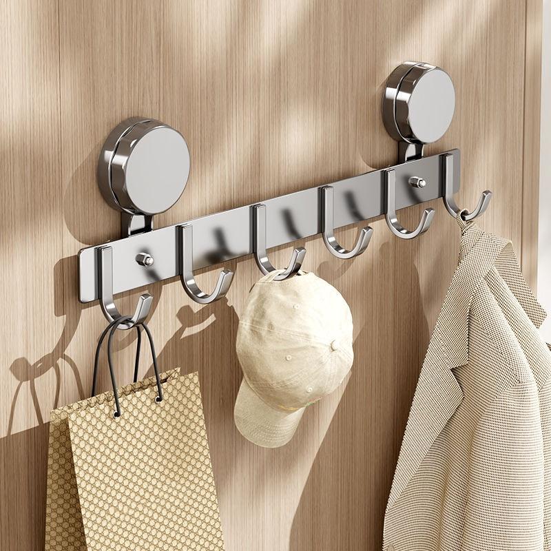 Suction Cup Coat Hooks Removable No Drill Vacuum Adhesive Hangers for Bathroom Kitchen Organizing