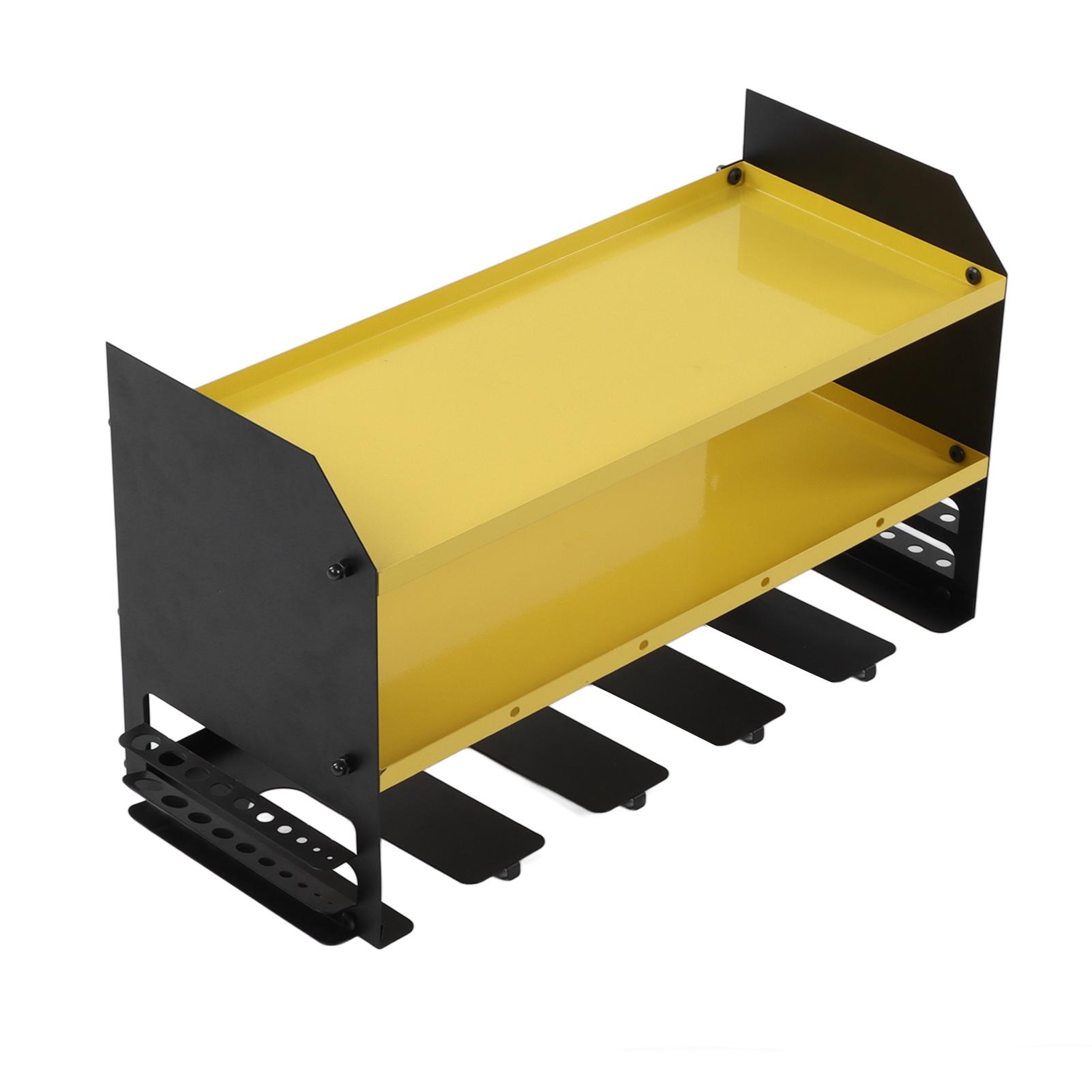 

Органайзер для электроинструментов, настенное крепление, полка для хранения инструментов, держатель для дрели для гаража, домашней мастерской, сарая