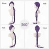 Demon Hunters Costume Wigs Cosplay for Kids, Rumi Costume Wigs Purple Braids Wig Halloween Cosplay Props, Anime Cosplay Wig