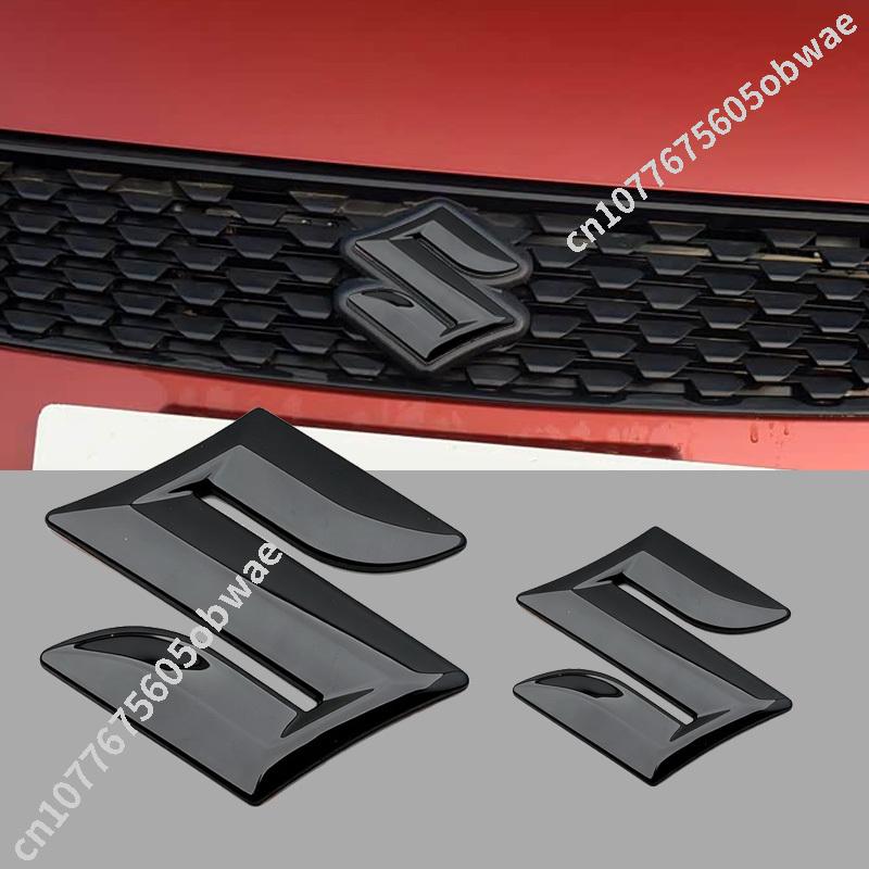 For Suzuki Alto Swift Escudo Grand Vitara Stingray Carry Ignis SX4 Jimny Wagon R Rear logo Front Hood rear Emblem Accessories