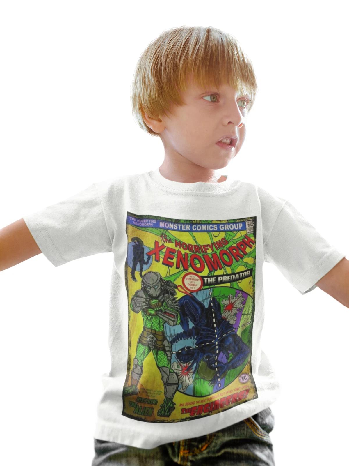 predator aliens scream film movie kids halloween boys birthday gift kids boys T-Shirt 1 100
