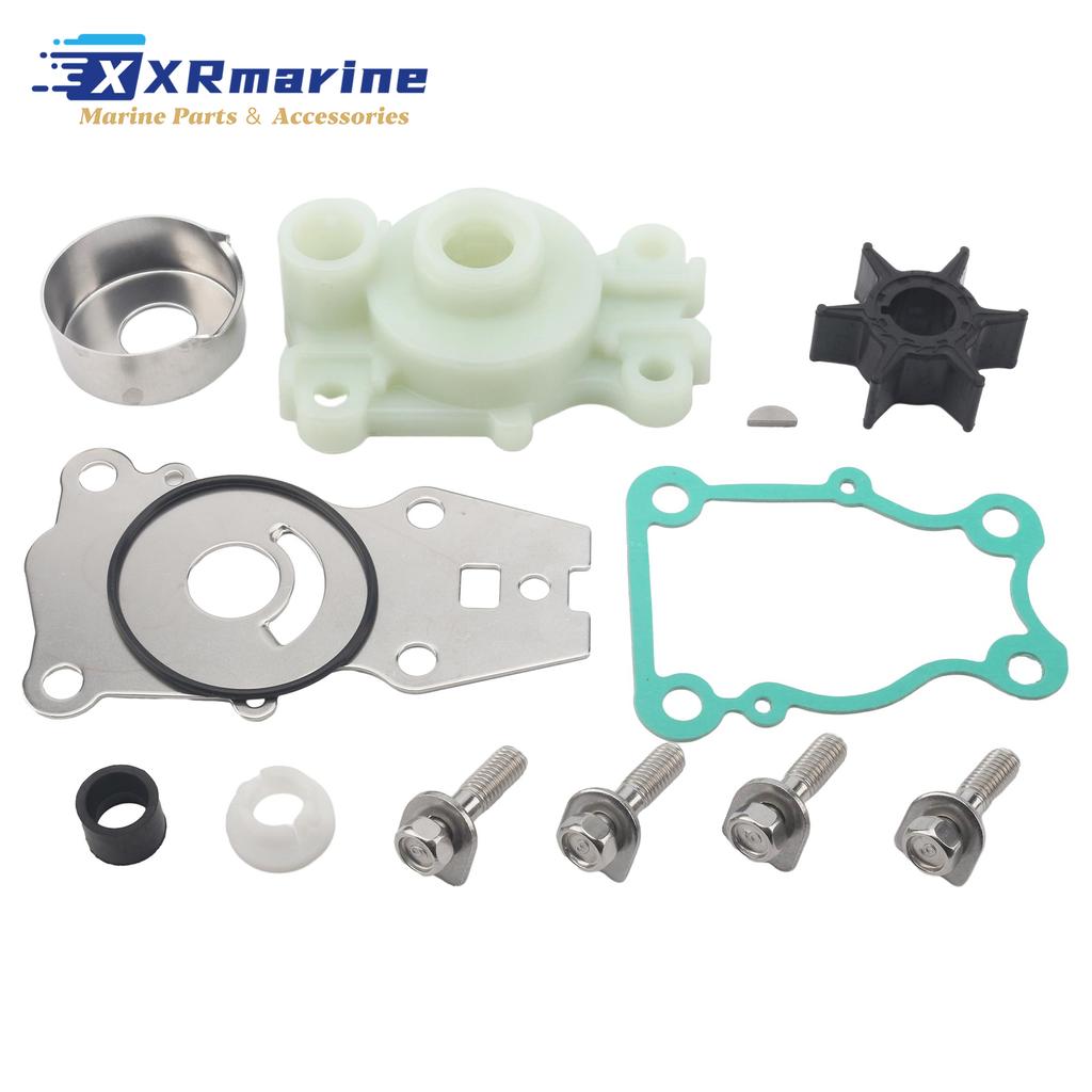 Water Pump Impeller Kit Fits for Yamaha 25 To 40 HP Outboard Motors Replaces 66T-W0078-00 66T-W0078-01 66T-W0078-A0