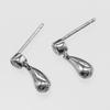 TIFFANY&Co. teardrop Piercing Pt950Platinum/diamond 4.75g Women Used