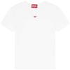 Diesel Womens/Ladies Ele Logo Cropped Slim T-Shirt