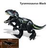 28 ס"מ ראפטור ענק קרנוטאורוס קוביות בנייה לבני דינוזאור טירנוזאורוס טי-רקס הרכבה צעצועים לילדים מתנה לילדים מתנות חג המולד