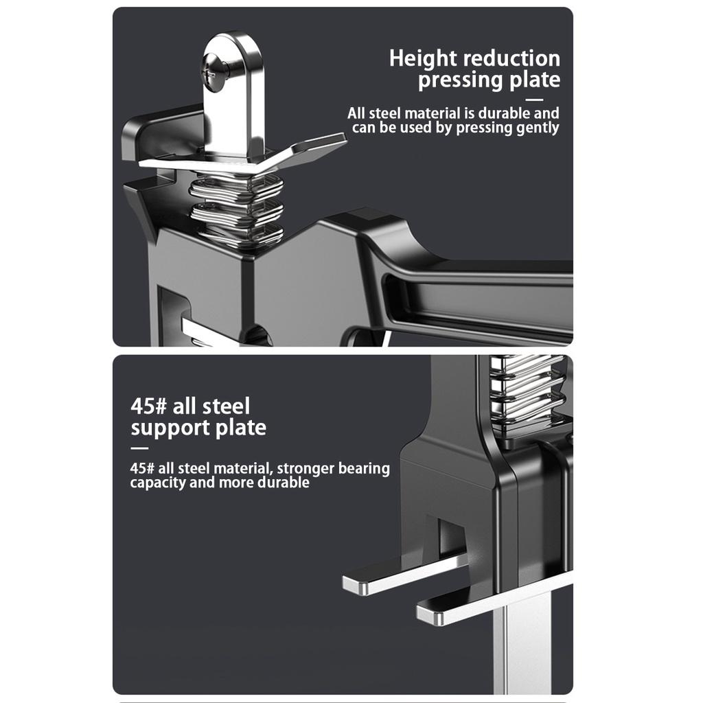 Black Adjustable Labor-saving Arm Board Lifter Cabinet Jack Door Use Plaster Sheet Repair Slip Balance Woodworking Clamping Tool