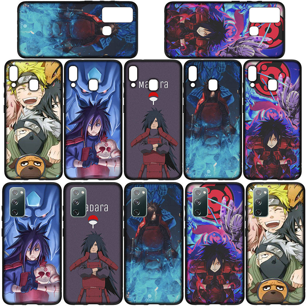 Cover for iPhone 16 15 Xiaomi Redmi Note 14 13 12 11 Pro Max X 16e Samsung Galaxy S25 S24 S23 Moto OPPO Huawei Comics Naruto Madara Uchiha Phone Case