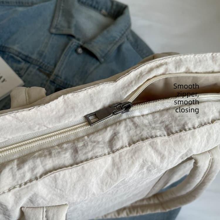 Women's Large Capacity Nylon Tote Bag Handbag