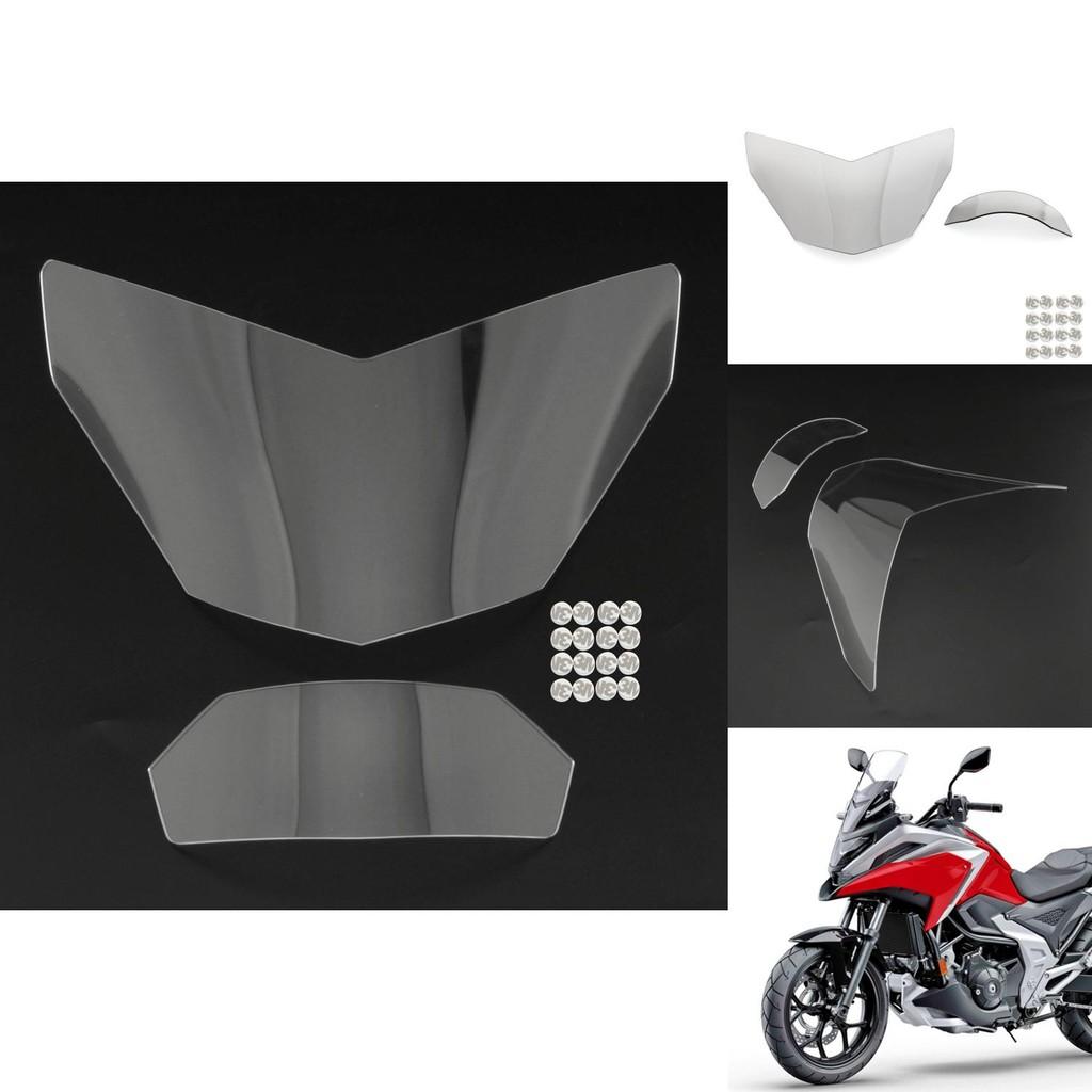 Hodna Nc750 Motorcycle Headlight Protection Cover Durable Fluorescent Grey Shield