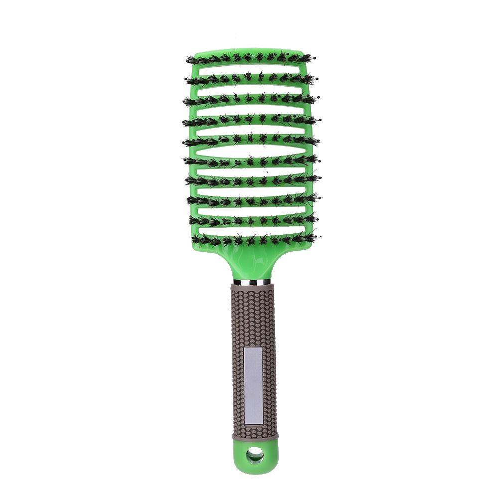 1pc Women Hair Scalp Massage Comb Bristle Resin Anti Static Hairbrush Pro Salon Stylist Hairdressing Styling Tool