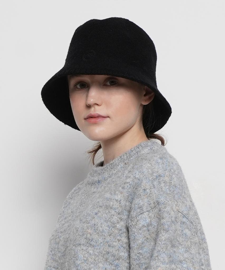 THE-ABON Women'S Day Basic Knit Bucket Hat Ivory