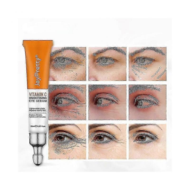 Vitamin C Remove Dark Circles Eye Cream Eye Bags Firming Lifting Massage Eye Gel Anti-aging Anti-wrinkle Brighten Eye Skin Care