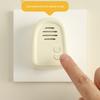 Wireless Doorbell with Receiver Cartoon Puppy 50M Long Distance Volume Adjustable Welcome Doorbell Self-Powered Home Office Door Bell