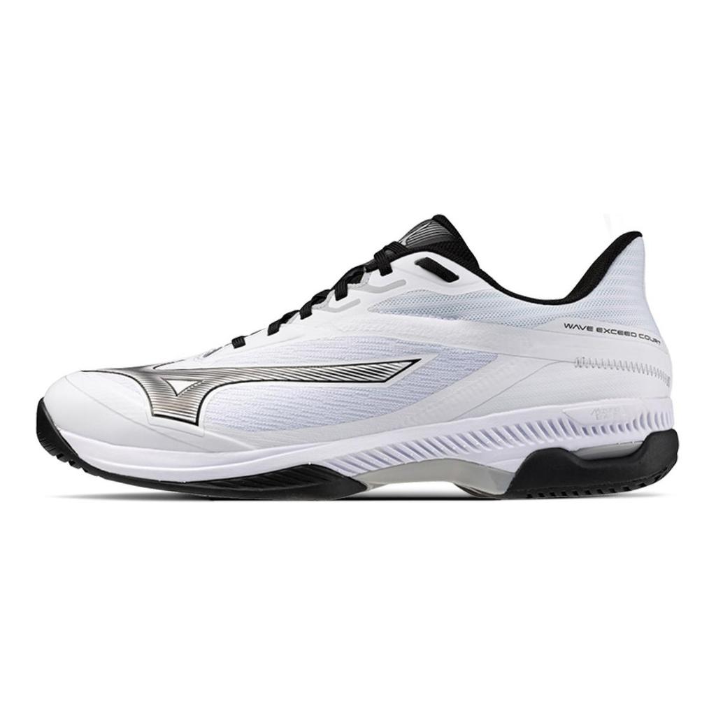 Mizuno Wave Exceed Court Ac Stylish Non-Slip Durable Lightweight Low-Top Tennis Shoes Unisex Sneakers White Black 61GA251809