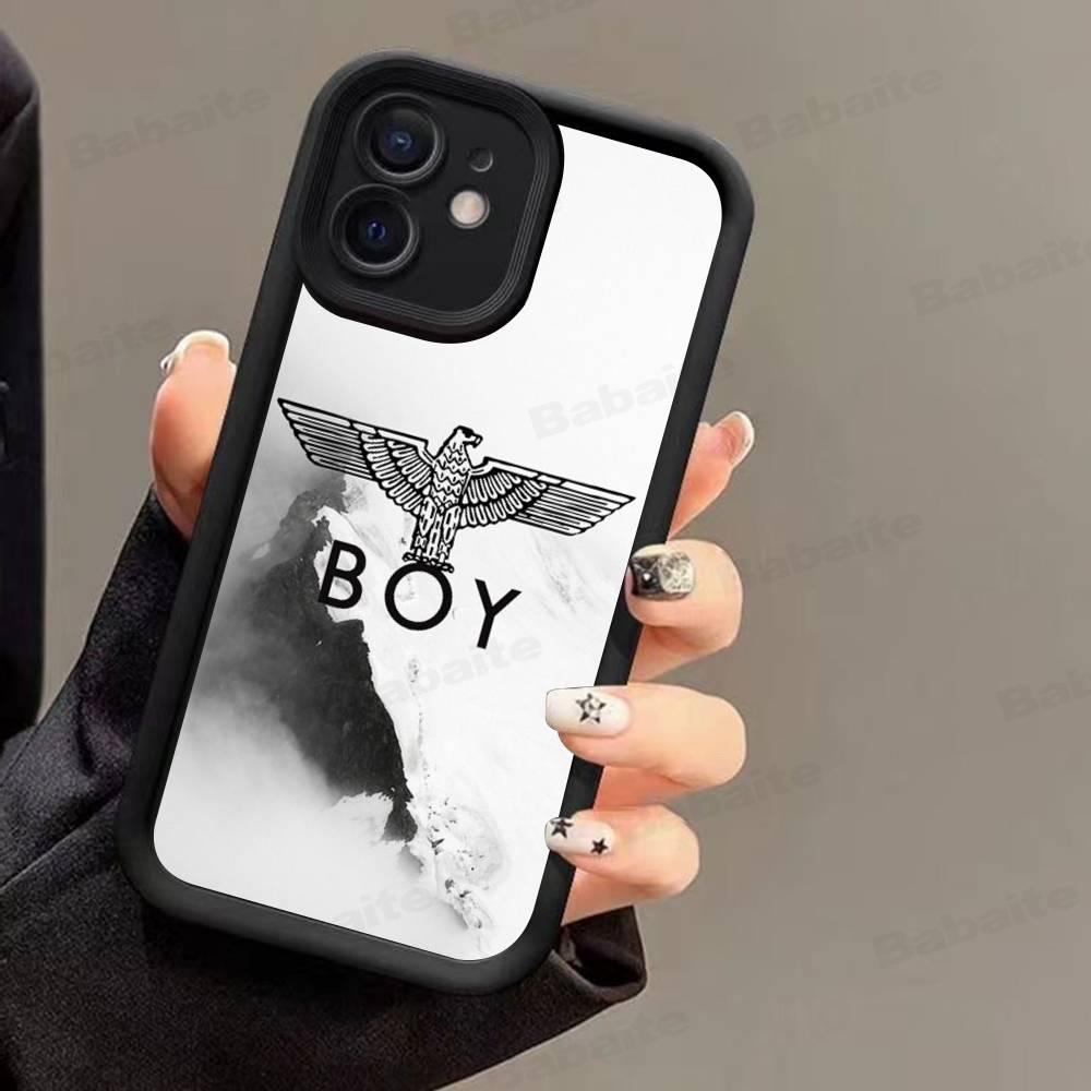 

Fashion Brand Boy L-London Phone Case For IPhone 16 15 14 Plus 13 12 11 17 Pro Max Pro Soft Cover iPhone 12