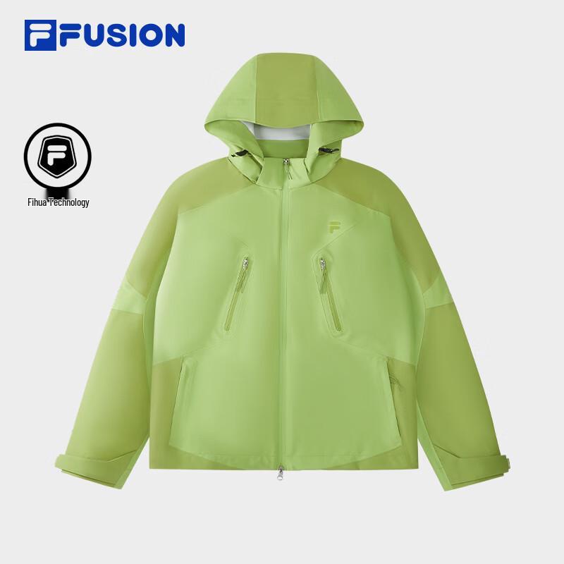 FILAFUSION Men s Water-Repellent Hooded Jacket XL