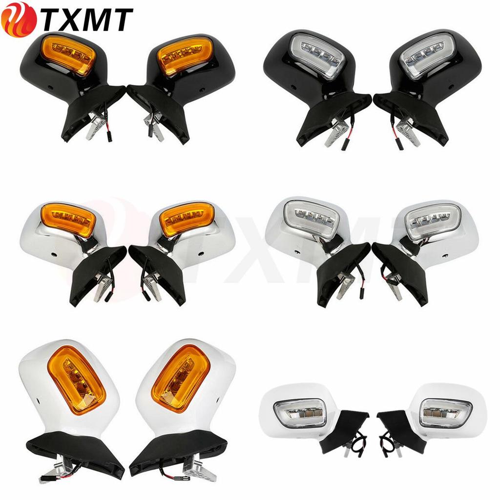 Compatible with Honda Gold Wing GL1800 (2001-2017) LED Rearview Mirror Turn Signal Assembly