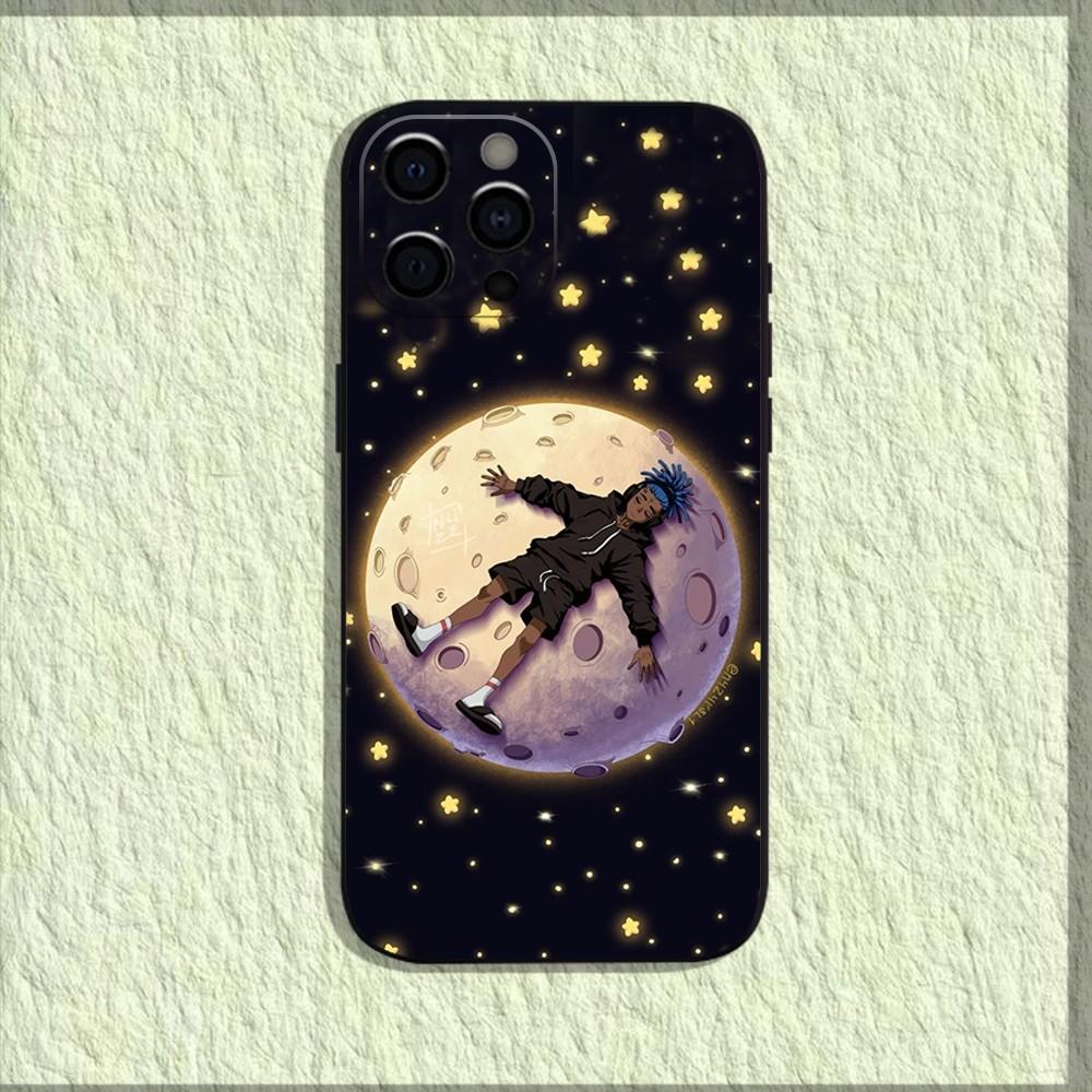 Custodia per Telefono del Rapper X-XXXTentacionS Per iPhone 16 15 14 13 12 11 Pro Max Mini X XS SE 7 8 Plus 16E Antiurto Antiscivolo Morbida