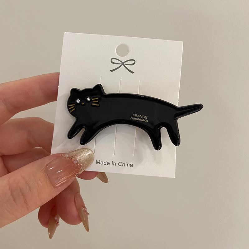 

Korea Cute Cat Hair Clips Hairpin Students Y2K Hair Accessories Crab Headband for Washface Headwear Ornament for Women Girls