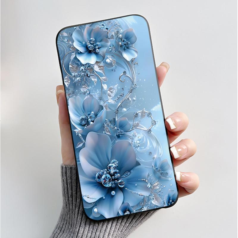 Printed Phone Case For Nokia 105 2G 2023/106 2G 2023/Nokia 106 4G 2023/105 4G 2023 Soft Silicone Shell Cover Cute Flower Casing