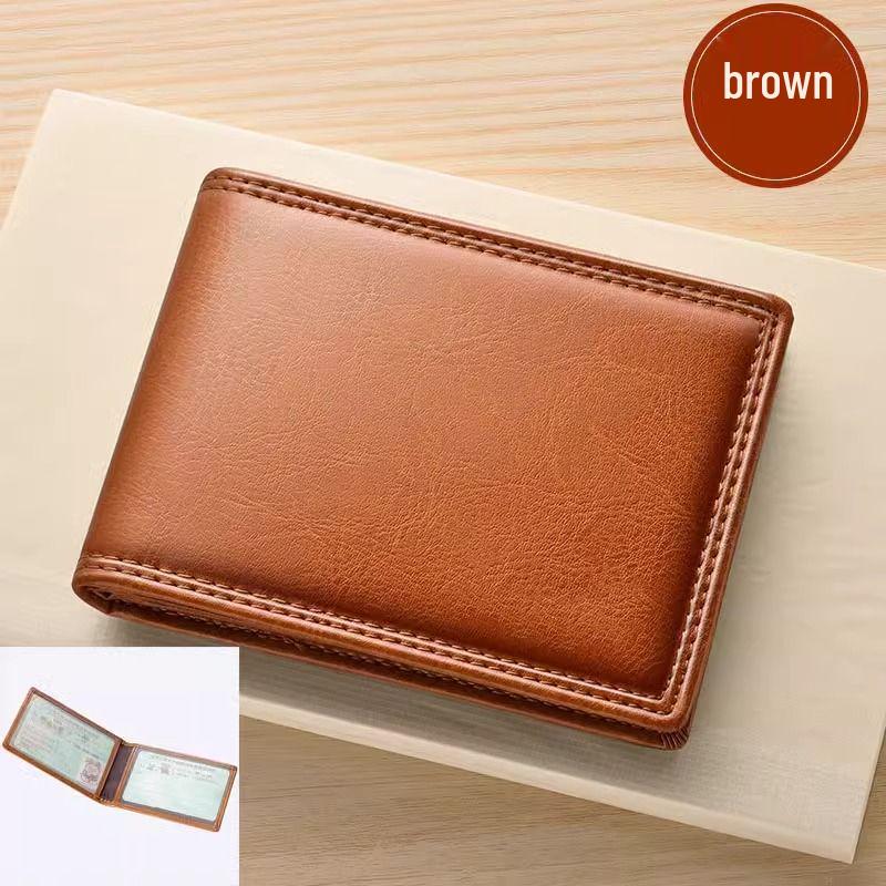 

Премиальный кожаный держатель для водительских прав и ID-карты для мужчин и женщин - Вместительный протектор для документов