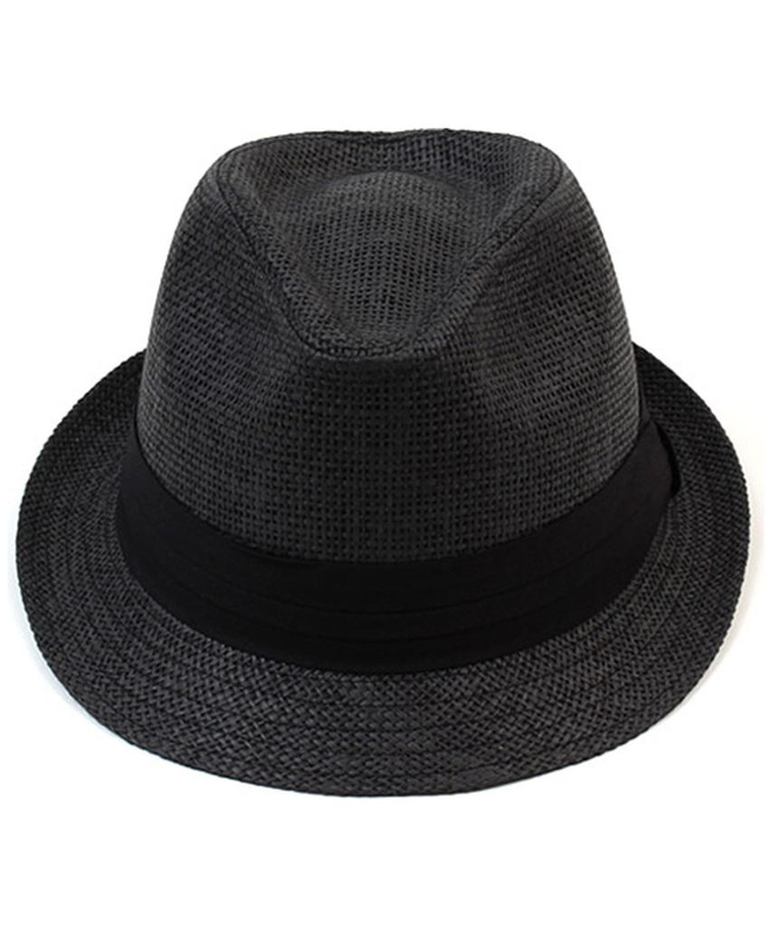 Yunibeosyeolkemiseuteuli Bu Summer Simple Black Fedora