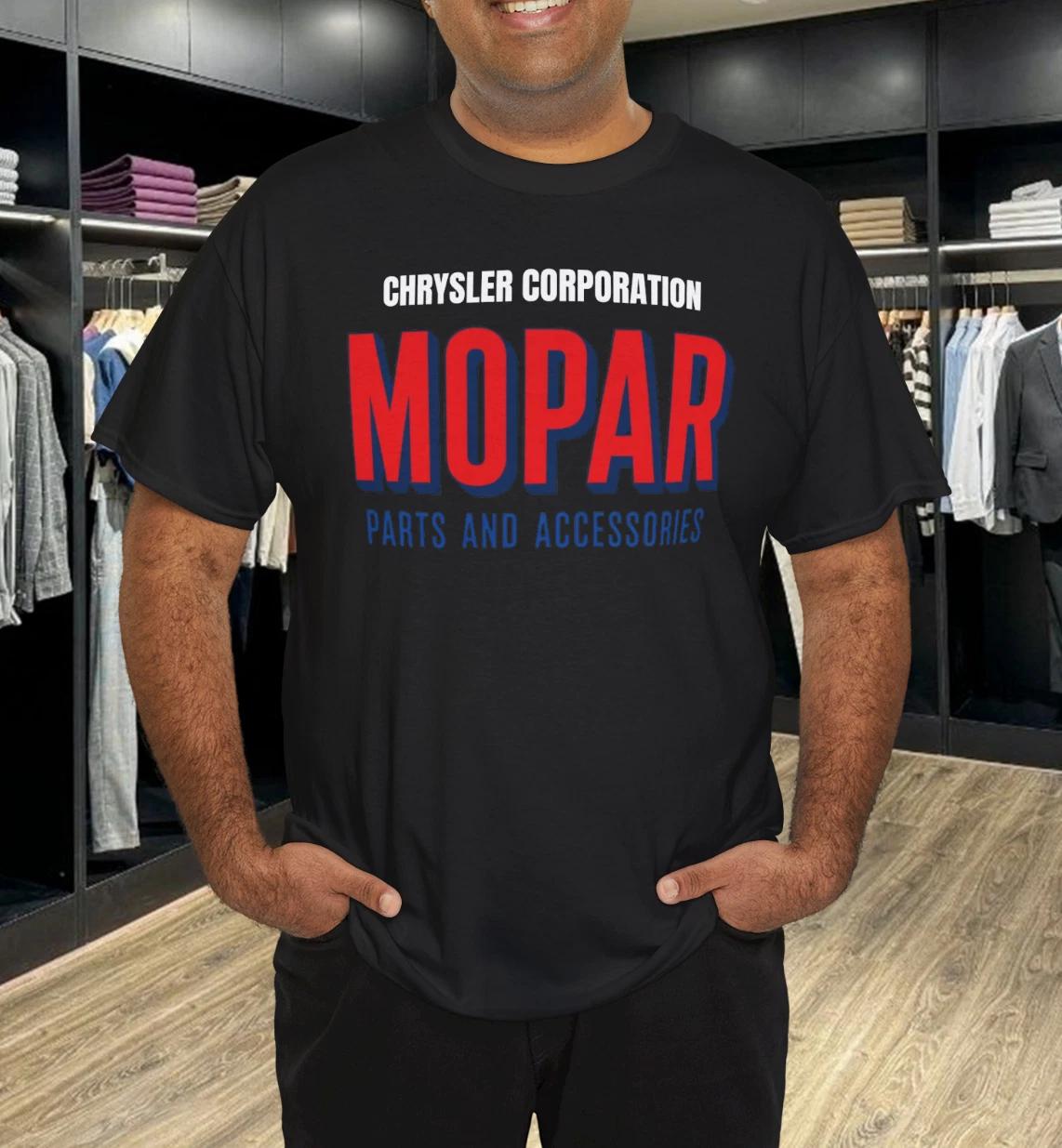 Men s and Women s T-shirts Mopar Men s Vintage Logo T-Shirt S