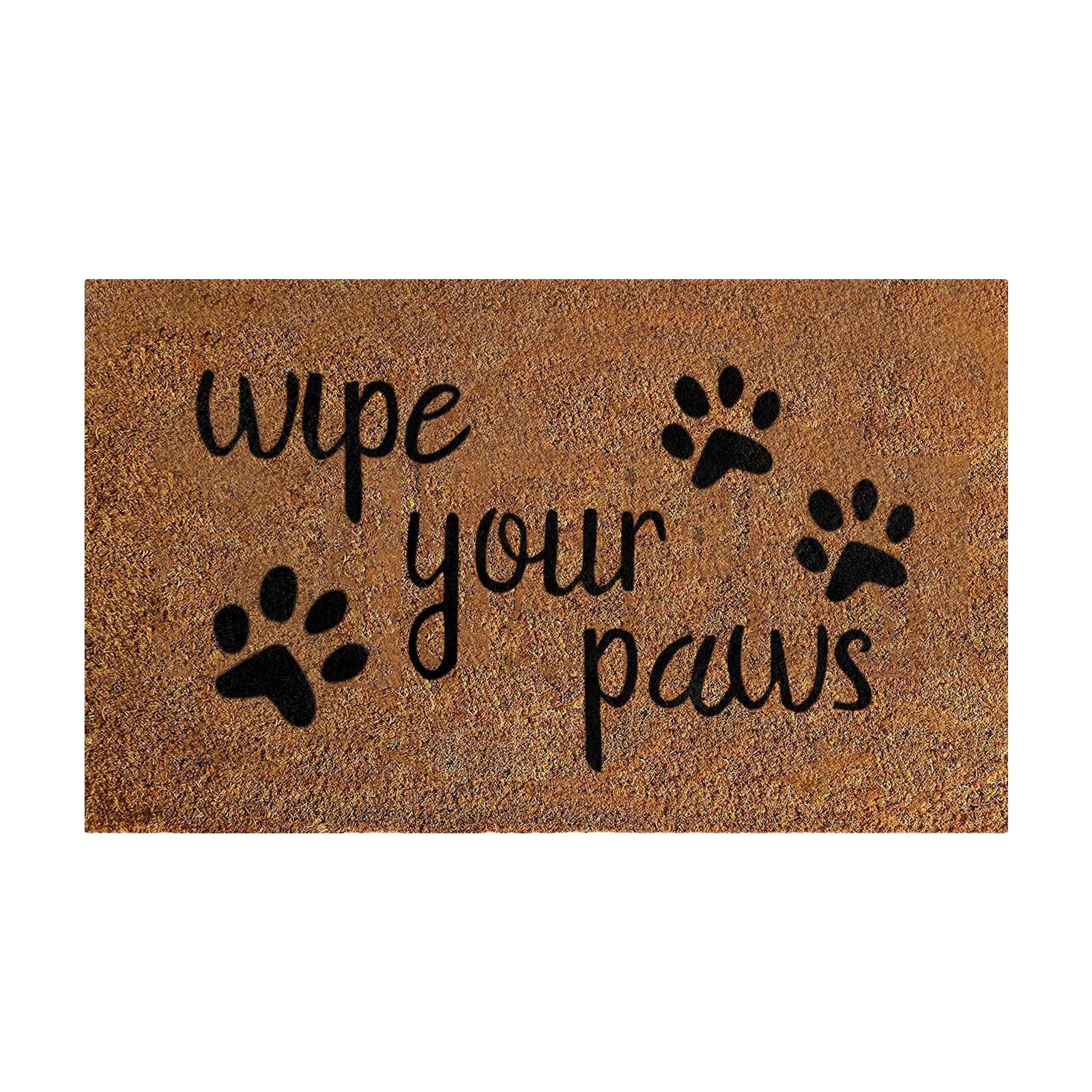 

New Cartoon Letter Entry Pad Household Kitchen Non Pad Bedroom Living Room Carpet Floor Pad One Size коричневий