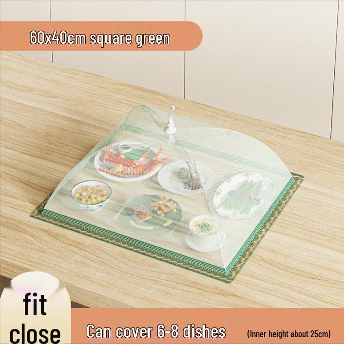 Foldable Dining Table Dustproof & Flyproof Food Cover Lid