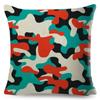 Heimdeko Geometrische Kissenbezüge Dekorative Militär-Camo Kissenbezüge Schlafzimmer Wohnzimmer Sofa Autos