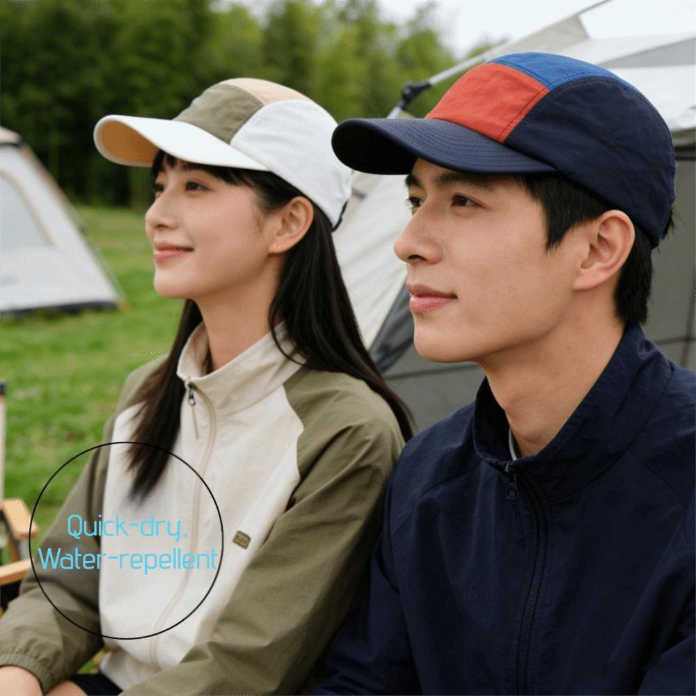 5 Panel Baseball Cap Nylon UV Protection Cap Fashion Sun Visor Cap Outdoor Fishing Hiking Golf