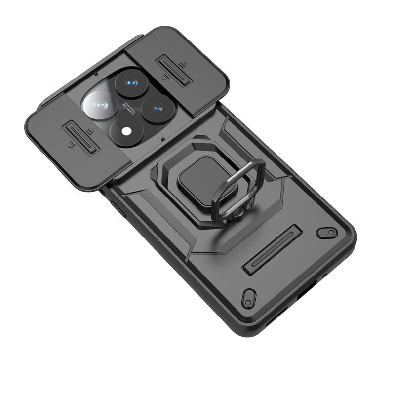 Shockproof Case For Xiaomi Poco X7 Case For Poco X7 5G Anti-knock Magnetic Back Cover For Poco X7 Push Window Case 6.67 inch