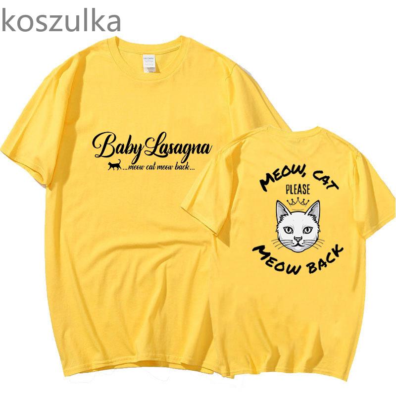 Eurovision 2024 Baby Lasagne Rim Tim Tagi Dim Tričko Dámské Unisex trička pro hudební fanoušky Trička Letní Unisex Móda Krátký rukáv