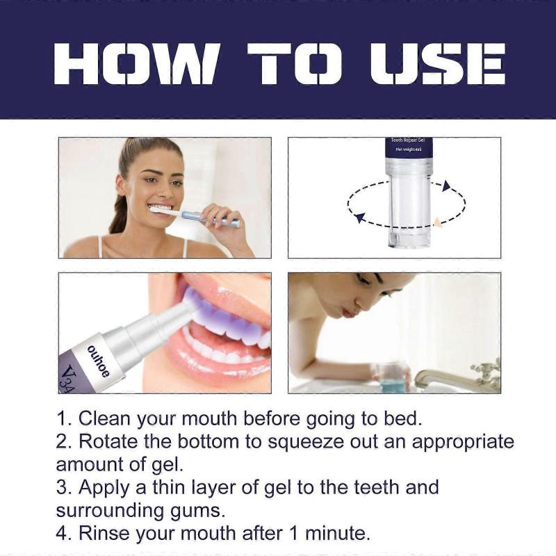 Gum Therapy Gel, Teeth Whitening Essence, Gum Instant Treatment, Therapy Gel, Gum Therapy, Gum Repair Pen, Teeth Repair Gel