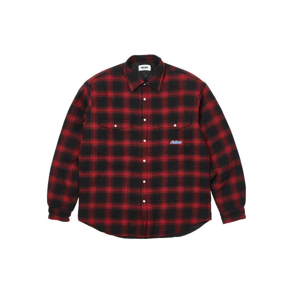

Palace Therma Yak Thinsulate Shirt Red Unisex Outerwear P23SHT074 M