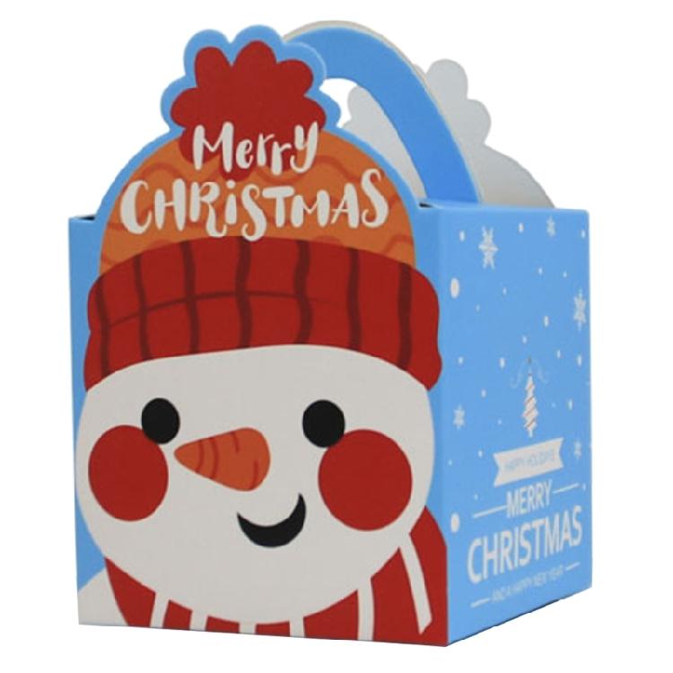 Christmas Goody Gift Boxes Xmas Treat Boxes Paper Candy Boxes for Kids Party