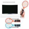 Lightweight Ergonomic Design Tennis Rackets Set Strong  Plastic Tennis Rackets Simple to Operate Pair for NS2 Switch2