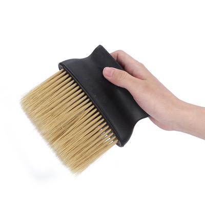 Pincel Espanador de Pescoço e Rosto Salão Limpeza de Cabelo Pincel de Varredura de Madeira Ferramenta de Corte de Cabelo Cabeleireiro