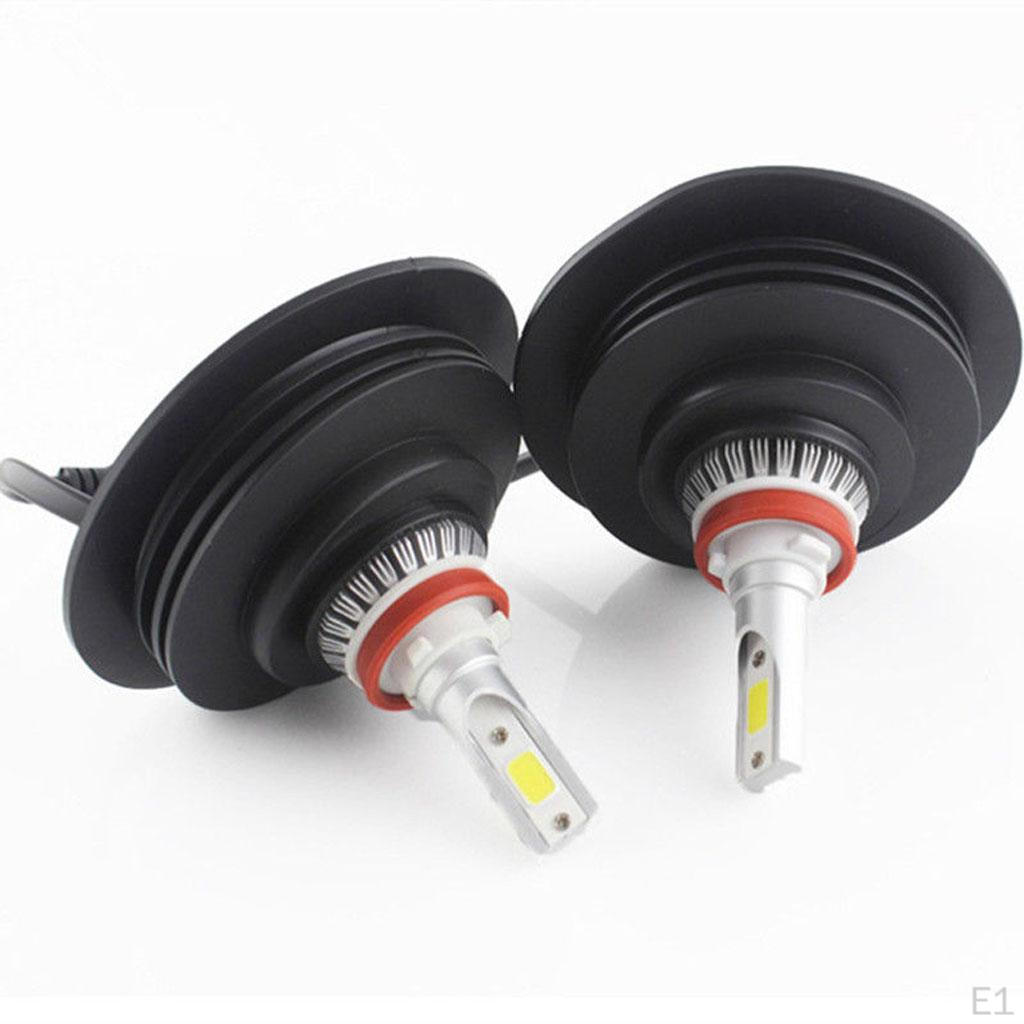 2X Car Headlight Dustproof Cover for 3 9005 9006