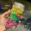 20/50PCS Acrylic Dice Set, 12mm Rounded Corners, Transparent Candy Color, Versatile for Board Games, Party Gifts, Action Games
