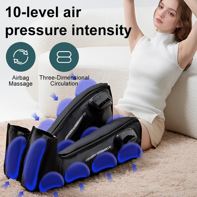 Leg Massager Air Wave Massager Air Pressure thigh Massager Calf massage Automatic Airbag massage Beauty Leg device