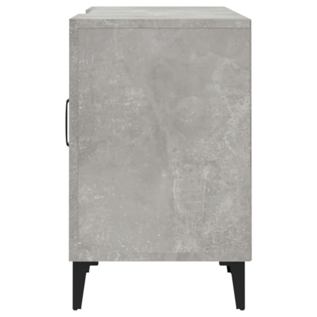 TV Stand Concrete Grey 150 x 30 x 50 cm Particleboard
