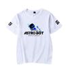 Astro Bot Printing Women Men Tshirt Casual Breathable Tshirts Funny Loose Tees Shirts Street Oversized T-Shirts Man